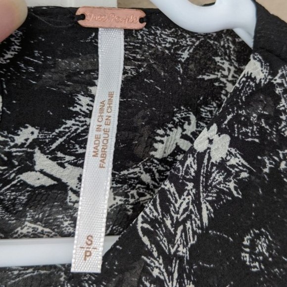 Free People These Dreams Mini Dress Black Women's Small - Picture 7 of 10